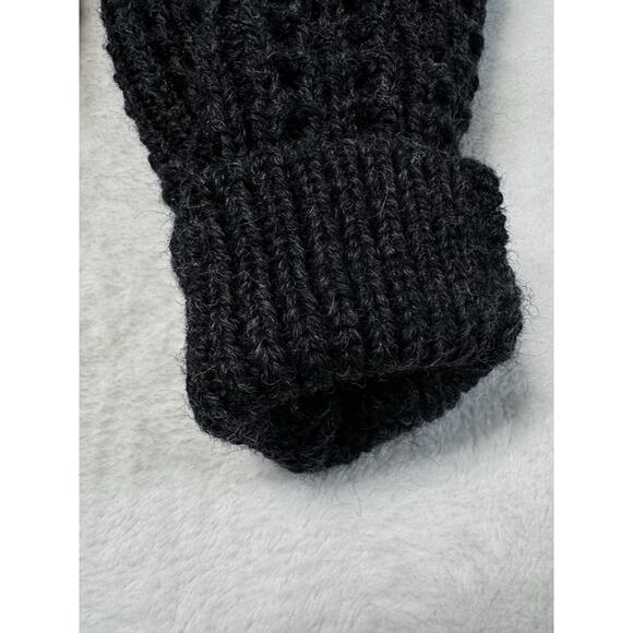 Standún Aran Heritage Knit Charcoal Wool Cardigan Men SZ 50 Vintage Ireland - Picture 5 of 12